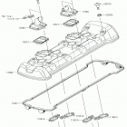 VERSYS 1000 (KLZ1000BHF) Крышка головки цилиндров