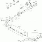 Ninja 1000 Механизм переключения передач