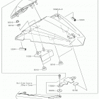 Ninja 300 (EX300AHF) Accessory(single seat cover)
