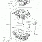 Ninja 300 (EX300AHF) Картер двигателя