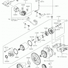 Ninja 300 (EX300AHF) Стартер