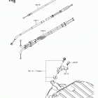 Ninja ZX-6R Тросы управления