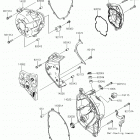 VERSYS 1000 (KLZ1000BHF) Крышки двигателя