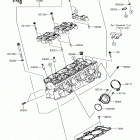 Ninja ZX-6R ABS Головка цилиндров