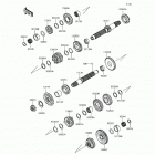 Versys-X 300 ABS (KLE300-CHF) Трансмиссия