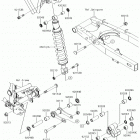 KLX150BF (KLX150FHFB) Подвеска  /  амортизатор
