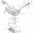 Ninja 300 (EX300AHF) Масляный насос  /  масляный фильтр