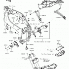 Ninja ZX-6R ABS Рама ,крепежные детали