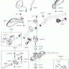 KLX150BF (KLX150FHFB) Handlebar(fhfa  /  fhfb)