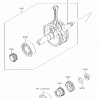 KLX150BF (KLX150FHFB) Коленвал