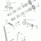 VERSYS 1000 (KLZ1000BHF) Распредвал(ы)  /  натяжитель