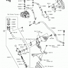Ninja ZX-6R ABS Задний торм цилиндр