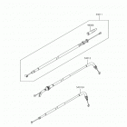 Ninja 300 (EX300AHF) Тросы управления