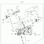 Ninja 300 (EX300AHF) Акселератор
