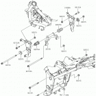 Ninja 300 ABS (EX300BHFB) Engine mount(bgf-bhfa)