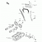 Versys-X 300 ABS (KLE300-CHF) Распредвал(ы)  /  натяжитель
