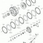 Ninja ZX-6R ABS (ZX636FHFA) Сцепление