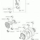 Ninja 300 ABS (EX300BHFB) Коленвал
