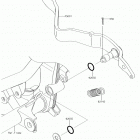 KLX150BF (KLX150FHFB) Педаль тормоза