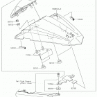 Ninja 300 ABS (EX300BHFB) Accessory(single seat cover)(bgf-bhfa)