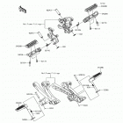 ER-6n (ER650-EGF) Подножки