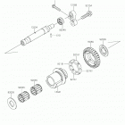 Ninja 1000SX Валансирный вал