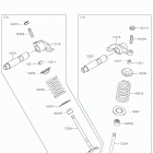 KLX140L Клапана
