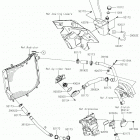 Ninja H2 Патрубки охлаждения