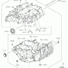 Z400 ABS Картер двигателя