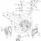 KLX110L Головка цилиндров