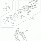KLX140 Задний тормоз