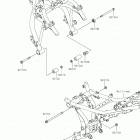NINJA 650 ABS Крепление двигателя