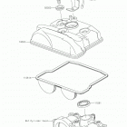 KX250 Крышка головки цилиндров