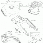 Ninja 1000SX Лейбл предостережения
