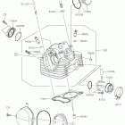 KLX140L Головка цилиндров