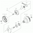 KLX110 Коленвал