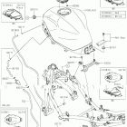 NINJA 400 ABS Топливный бак