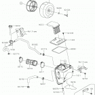 KLX300R Воздушный фильтр