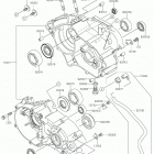 KX100 Картер двигателя
