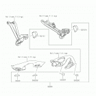 Ninja 1000SX Accessory(bag fitting kit)