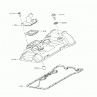 Z400 ABS Крышка головки цилиндров