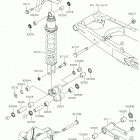 KLX140 Подвеска  /  амортизатор