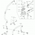 Z650 Главный тормозной цилиндр