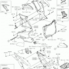 NINJA H2 SX SE+ Обтекатель нижний