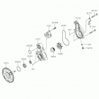 Z400 ABS Водяной насос