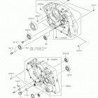KLX140L Картер двигателя