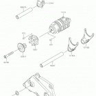 KLX300R Шестерни   /  вилки переключения