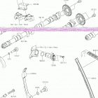 Z900 ABS Распредвал(ы)  /  натяжитель