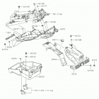Z400 ABS Заднее крыло
