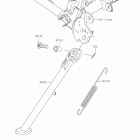 KLX230R Подножка